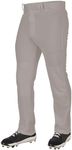 CHAMPRO Boys' Triple Crown 2.0 Open Bottom Baseball Pants Grey