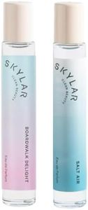 Skylar Boardwalk Delight and Salt Air Eau de Perfume Layering 2 Pack- Hypoallergenic & Clean Perfume for Women & Men, Vegan & Safe for Sensitive Skin- (10mL /0.33 Fl oz)
