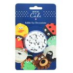 House Of Cake Edible Sugar Eyes, Cake Decorations For Animals, Monsters, And Aliens On Cakes, Cupcakes, Muffins, Cookies, 25g