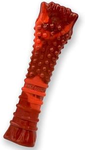 Nylabone Power Chew Flavor Frenzy Knuckle Bone Chew Toy for Dogs, Indestructible Chew Toys for Aggressive Chewers, Beef Jerky Flavor, X-Large/Souper - 50+ lbs. (1 Count)