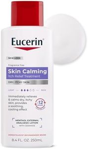 Eucerin Itch Relief Intensive Calming Lotion, Itch-Relieving Lotion for Sensitive Dry Skin, 8.4 Fl Oz Bottle