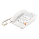 Agent 1000 Basic Analogue Telephone with Headset Port - White