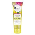 Biore Clear and Bright Yuzu Lemon + Ginseng Jelly Cleanser Face Wash, 110 ml