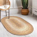 Super Area Rugs Braided Rugs 2X3 Fa