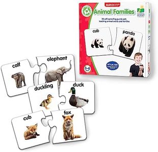 The Learning Journey: Match It! - Animal Families - Learning Animals, Animal Matching Game, Animal Puzzle For Kids, Puzzle For Toddlers, Award Winning Educational Toys