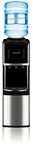 Primo Top-Loading Water Dispenser - 3 Temp (Hot-Cool-Cold) Water Cooler Water Dispenser for 5 Gallon Bottle w/Child-Resistant Safety Feature, Black and Stainless Steel, 3 Spout