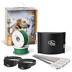 SportDOG Brand Underground Wire Electric Fence Kit with Add-A-Dog Collar - In-Ground Fence System for 2 Dogs