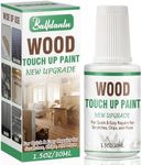 Wood Touch Up Paint, 1.5 OZ White Touch Up Paint Pen for Furniture Refinishing, Quick-Dry Wood Repair Kit for Scratches,Chips and Spot on Furniture, Floor, Cabinets, Tables, Dresser and Door