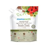 Mamaearth Kerala Thaali Cleansing Hair Mask for Thick & Long Hair with Hibiscus, Shikakai, Amla, Flaxseed- 200g | Ready To Use Thali | Gently Cleanses | Adds Shine | 100% Natural Herbs |12 Potent Herbs