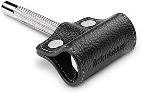 Protector de maquinilla de afeitar Premium- protección de la maquinilla de afeitar fabricada con auténtica piel de vaca - adecuado para todas las afeitadoras y maquinillas de afeitar