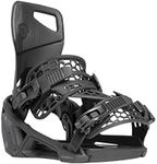 Nidecker Supermatic Snowboard Bindings Black Medium