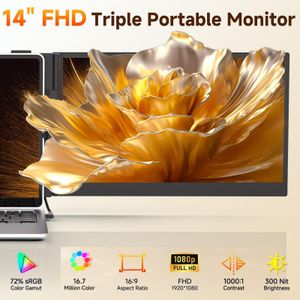XFMTOP 14" Laptop Screen Extender – Portable Dual Monitor Display