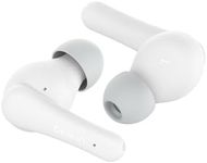 Belkin SoundForm Nano 2 Bluetooth Earbuds for Kids with Built-in Microphone, 28H Battery Life, Safe 85dB Volume, IPX5 Water Resistance - Kids Bluetooth Earbuds for iPhone, iPad, Galaxy, & More - White