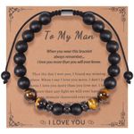 GBTBYS Gifts for Men, Mens Bracelet, Anniversary Birthday Valentines Day Gift for Men Husband Him Boyfriend Mens Who Have Everything Lover