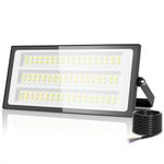 Ankishi 100W LED Floodlight Outdoor - Super Bright 10000LM Outdoor Security Lights IP66 Waterproof Flood Lighting 6000K Cool White Wall Light Outdoor Lights for Garage Patio Backyard Front Yard