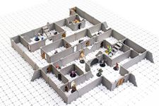 Dirt Cheap Dungeons Modular Dungeon System - Rogue Set TT RPG Terrain Building for Dungeons & Dragons, Pathfinder, War Gaming, and More!