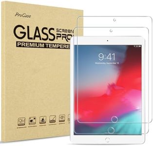 ProCase 2 Pcs Screen Protector for iPad Mini 5th/ Mini 4th, iPad Mini 7.9" A2133/ A2124/ A2126/ A2125/ A1538/ A1550 Tempered Glass Film Guard -Clear