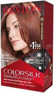 Revlon Colorsilk Haircolor, Light Reddish Brown, 20 Ounces (Pack of 3)