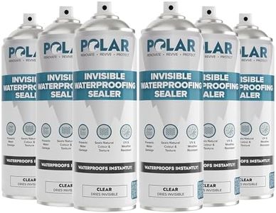 Polar Invisible Waterproof Sealer (Clear, 600ml (Pack of 6))