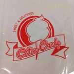 Oasis Supply, Heavy Duty Plastic Printed Cotton Candy Bags,100 count for Parties and Festivals