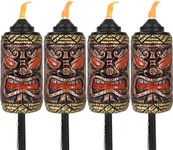 Sunnydaze Tiki Face 3-in-1 Patio To