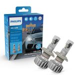 Philips Ultinon Pro6000 H4-LED Street Legal Headlight Bulb +230% Brighter Light 5,800K