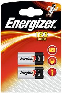 ENERGIZER Lot de 6 Blisters de 2 Piles Lithium CR123 A 3V
