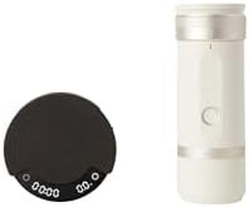 OutIn Fino Portable Electric Coffee Grinder, Portable Coffee Scale
