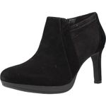 Clarks Women's Ambyr Hope Ankle Boot, Black SDE, 4 UK