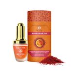We Herbal ; Honest Ayurveda 100% Natural Kumkumadi Oil With Properties of Saffron, Sandalwood, Lotus Extract & Turmeric, Facial Oil For Smooth & Glowing Skin, Colours & Fragrance Free, 20ML