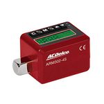 ACDelco Tools 1/2" Electronic Digital Torque Adapter, 12.5-250.7 lb, Buzzer & Flashing Notification