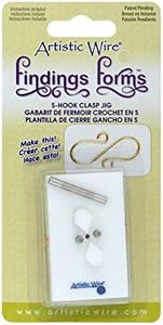 Artistic Wire 1-Piece S-Hook Jig Findings Forms