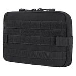 Condor Tactical Security Multipurpose T&T Pouch Map MOLLE Webbing Airsoft Black