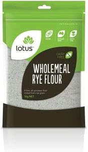 Lotus Wholemeal Rye Flour, 1000 g