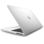 Lilware Smooth Touch Ultra Slim Matte Hard Plastic Case for 13" inch MacBook Pro 2016 with Touch ID Sensor - A1706/A1708. Model. Crystal Clear