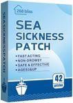Tiavika Sea Sickness Patches for Cruise - Cruise Must Haves - Cruise Ship Essentials for Carnival, Princess, Norwegian, Holland America, MSC & Major Cruise Lines-Travel Essentials for Adults and Kids