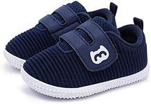 BMCiTYBM Baby Walking Shoes Girls Boys Sneakers Infant Shoes 6 9 12 18 24 Months Navy Size 18-24 Months Toddler