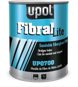 U-Pol Products 0700 FIBRAL Glass Fiber Filler - 3 Liter