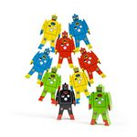 Schylling SC-WSR Wood Stacking Robots, Assorted Designs and Colours