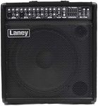 Laney Audiohub AH300 Multi-Instrument Combo Amp – 300W 5-Channel Amp with 5-Band EQ, Onboard Digital Effects, FX Loop, Kickback Monitor Design, 15” Woofer – Ideal for Full Band Setups & Large Gigs