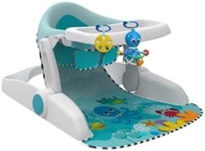 Baby Einstein Sea of Support 2-in-1 Sit-Up Floor Seat, with Removable Tray and Toys