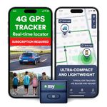 GPS Tracker by Myloc8 – Universal GPS Tracker for Vehicles, Kids, and Luggage, Car Tracking Device, 4G LTE, Real-Time Updates for Trucks, Trailers, Bikes, Hidden with Magnet, Subscription Required