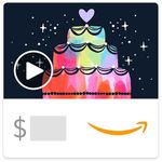 Amazon.ca Gift Card - Starry Night Wedding Cake (Animated)