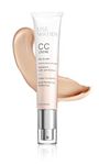 Lise Watier CC Crème Colour Corrector Multi-Perfecting Moisturizer SPF 25, Porcelaine, Hydrating Lightweight Texture, Self-Adjusting Pigments, All Skin Types, 40 mL