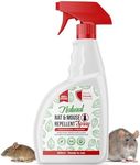 Rat and Mouse Repellent Spray 500ml: Natural Peppermint Oil Rodent Repellent – Effective Indoor & Outdoor Rodent Control – Long-Lasting Rodent Deterrent – Chemical-Free Protection for Home & Garden