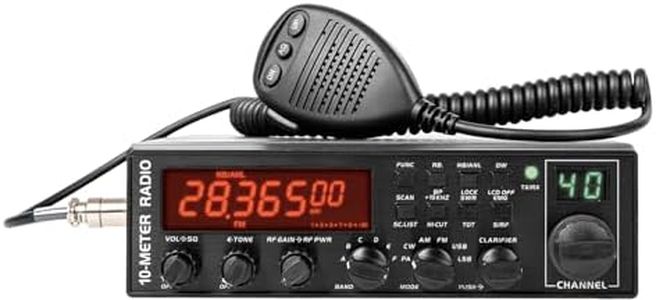 OMIZN 5558 SSB CB Radio 10-Meter Multi-Mode Mobile Transceiver, 50W AM/FM/CW 45W SSB, 360 Channels Programmable, Instant Channel 9, NB/ANL, SWR Calibration, ASQ for Long Range