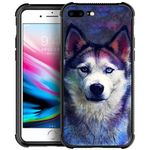 CARLOCA Compatible with iPhone 8 Case,iPhone SE 2020 Case,Dog Husky iPhone 7 Cases for Girls Boys,Graphic Design Shockproof Anti-Scratch Drop Protection Case for iPhone 7/8/SE2