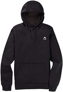 Burton Women's Oak Pullover Hoodie, True Black Heather, S