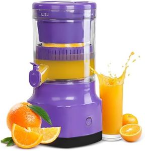 Namolit Electric Citrus Juicer USB Rechargeable High Juice Yield Automatic Cordless Orange Juicer Squeezer One Touch Operation Portable Juicer for Orange/Lemon/Grapefruit