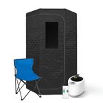 Portable Full-Body Steam Sauna Kit by Trimzpro - Premium Home Spa Experience Detox & Muscle Therapy System